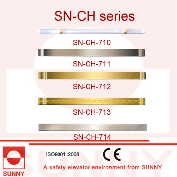 Aufzugskabine Handlauf mit verschiedenen Arten von Größe (SN-CH-710)